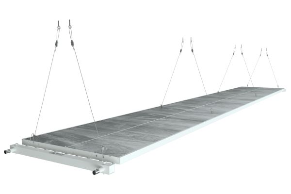Aerial view EcoStrip XP - Radiant Heating Panel